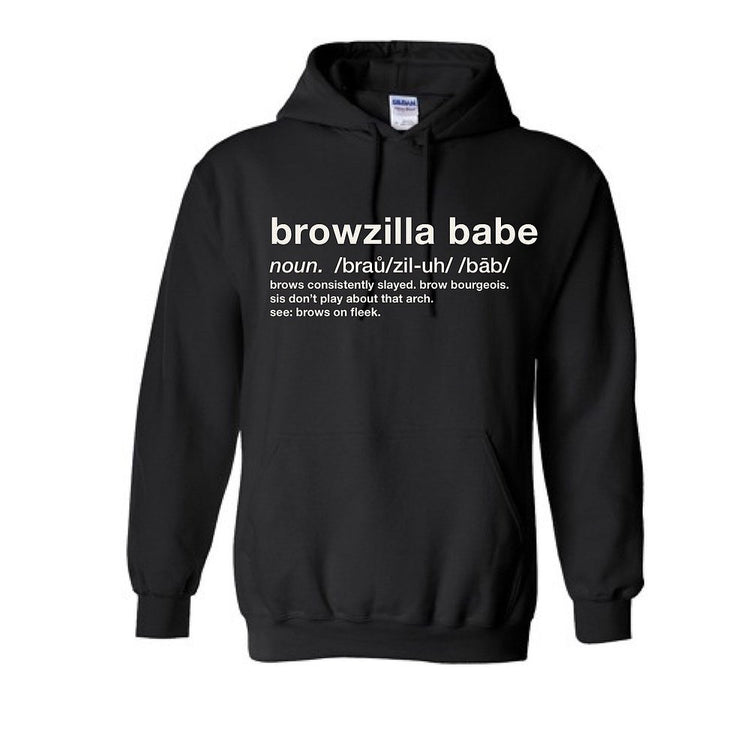 Browzilla Babe Hoodie