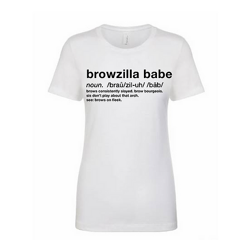 Browzilla Babe T-shirt